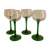 Verres à vin d'Alsace
