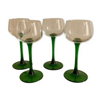 Verres à vin d'Alsace