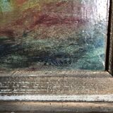 Spanish dancer oil on panel