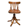 Chaise pivotante d’atelier ancienne dlg Thonet