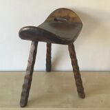 Brutalist tripod stool