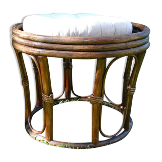 Tabouret en rotin