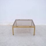 Brass coffee table by Guy Lefevre for Maison Jansen, 1960
