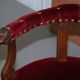 Antique Régence Bergère Armchair in Carved Oak with Lion Head Armrests