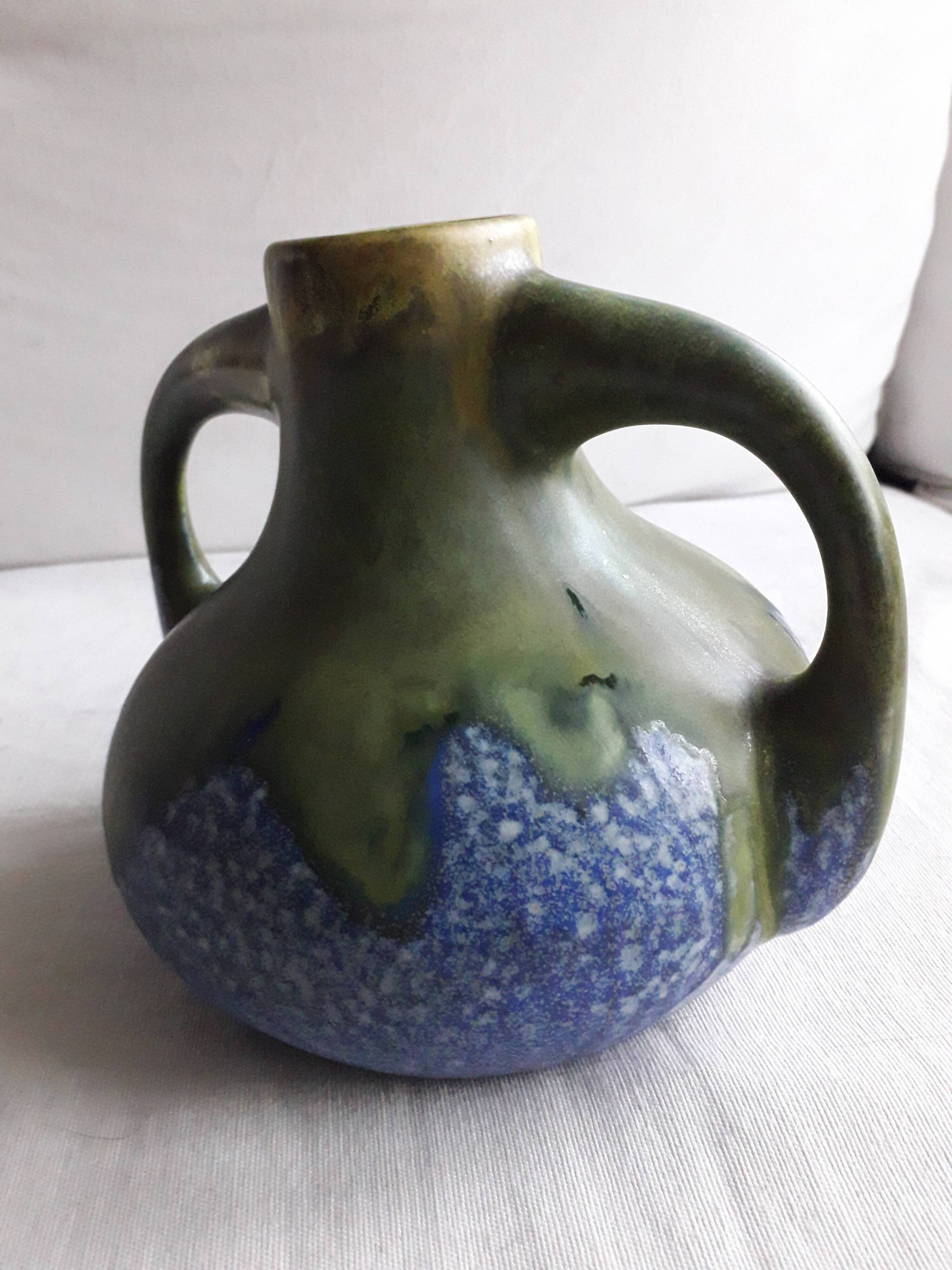 Vase signed Gréber very original