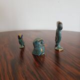 Enamelled owls