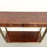 Jean-Claude Mahey lacquered console table