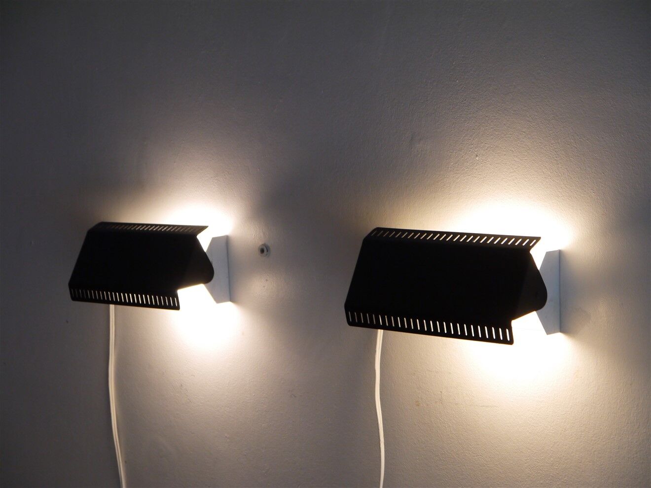 Pair of vintage Scandinavian sconces 1970