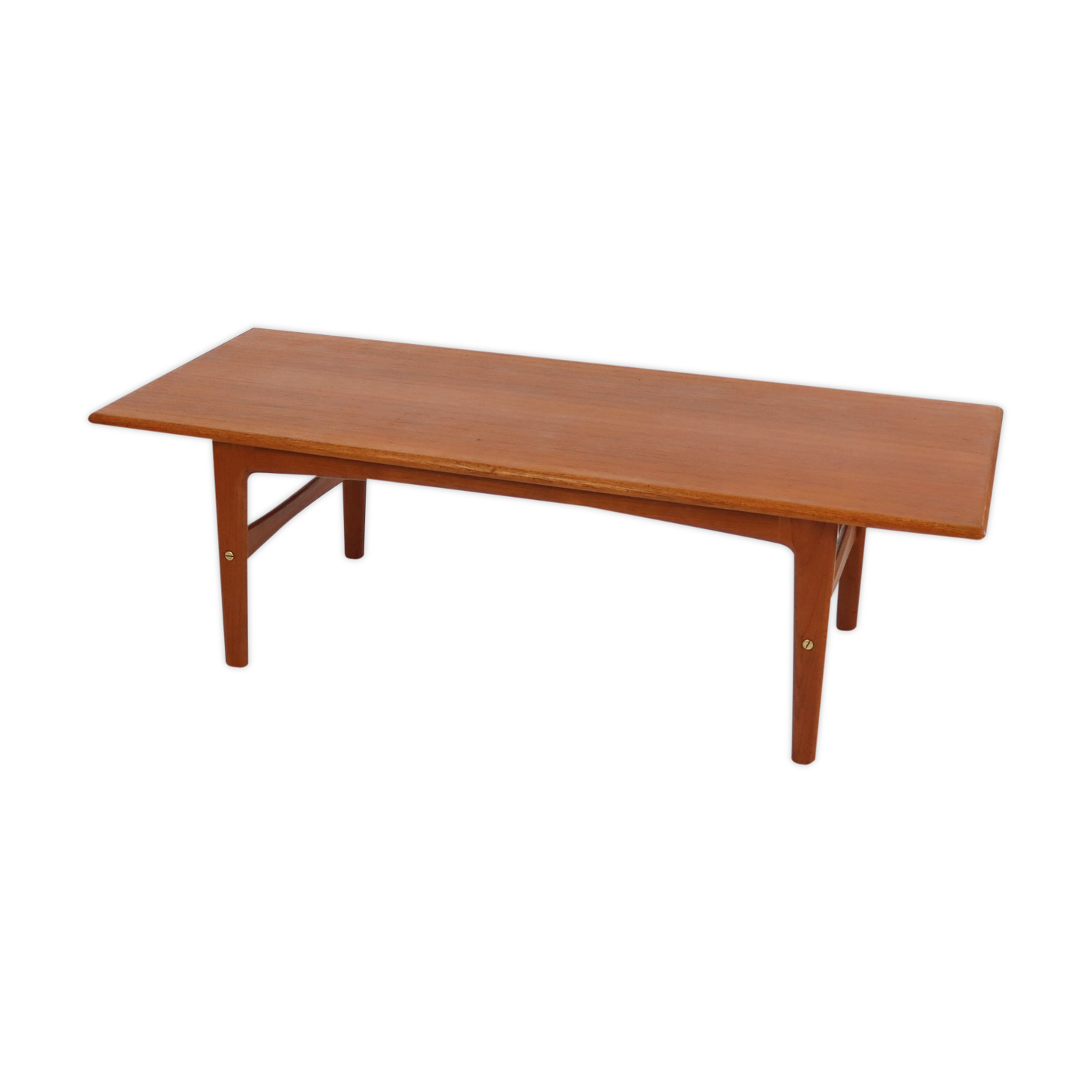 Table basse en teck scandinave