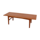 Table basse en teck scandinave