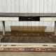 1930s draper's table in fir and chestnut
