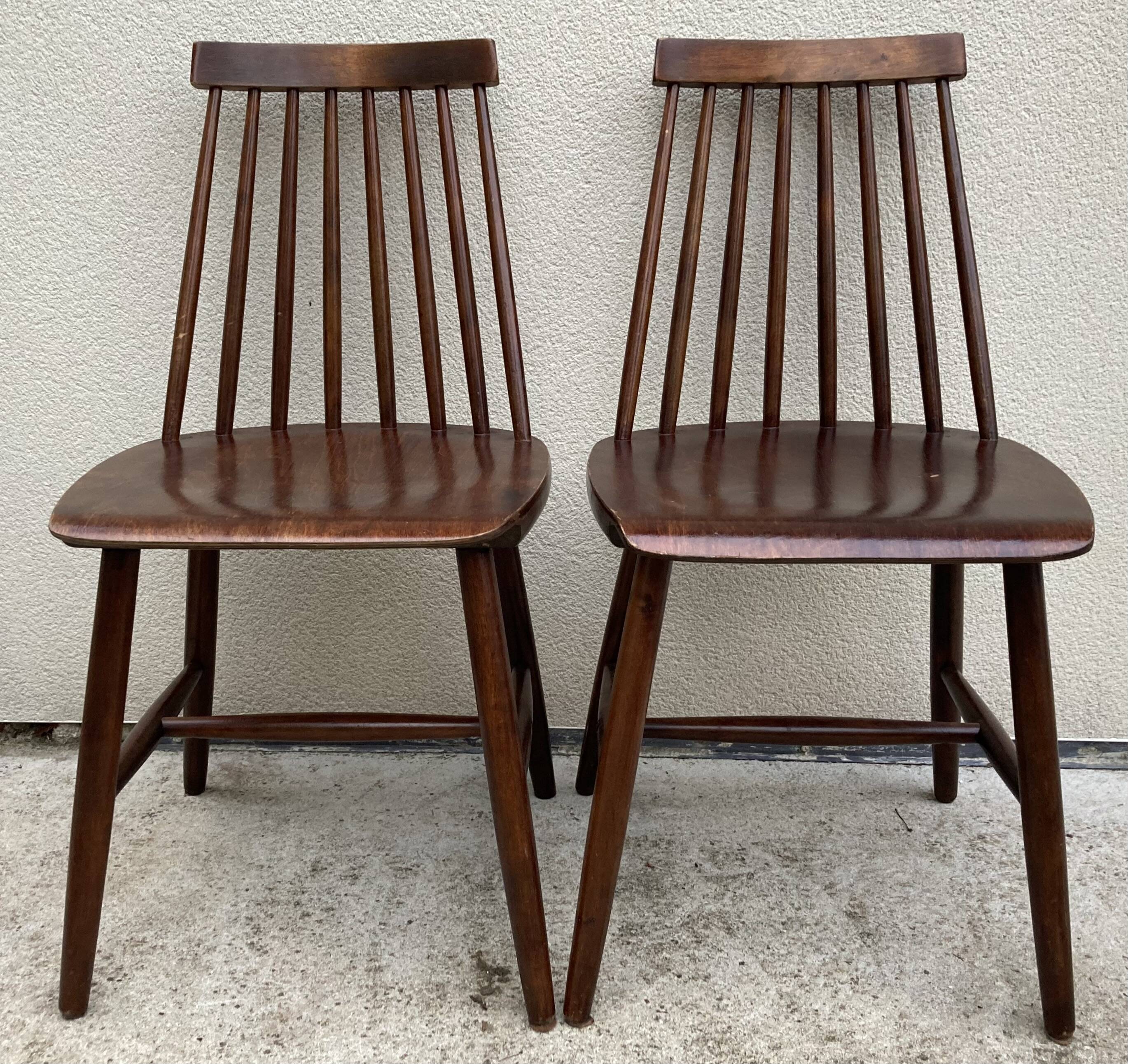 Set of 2 bistro chairs