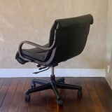 Adjustable Leather Office Chair from the 90s