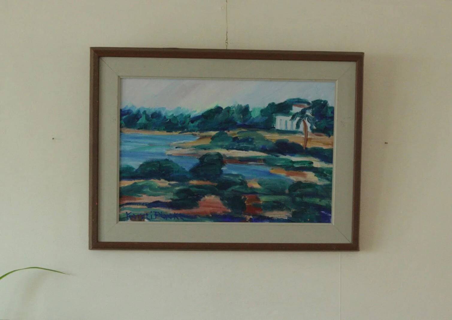 "Mediteranean Landscape" by Kersti Flyckt