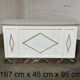 Painted wooden counter, around 1900
