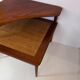 Corner coffee table by Peter Hvidt and Orla Mølgaard-Nielsen