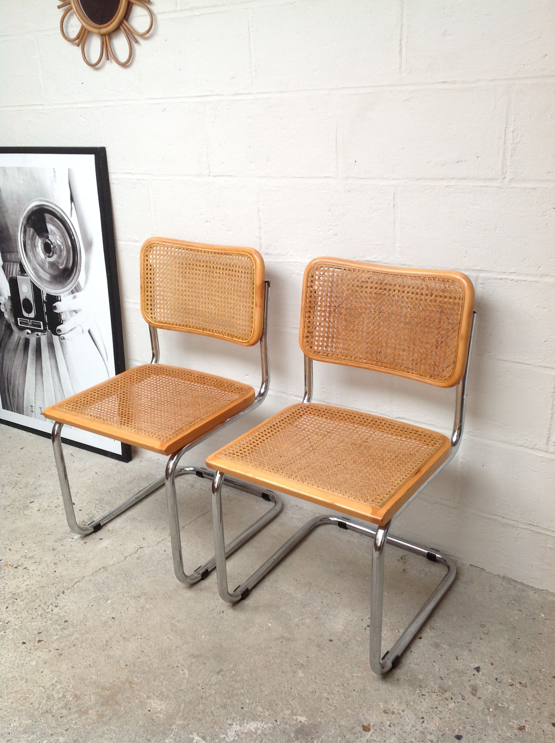 Chairs Marcel Breuer Cesca B32