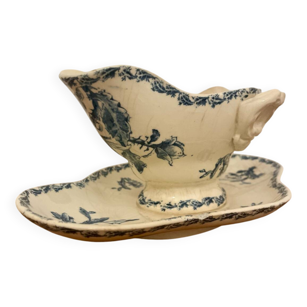 Saucière terre de fer Gien