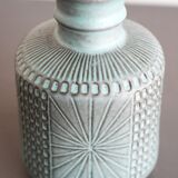 Mid-century Scandinavian modern art design pottery vase by Mari Simmulson for Upsala Ekeby, Sweden, 1970s