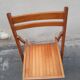 Chaise pliante vintqge