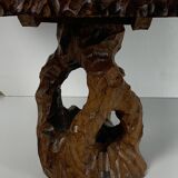 Biomorphic brutalist organic side table, Dutch 1960s