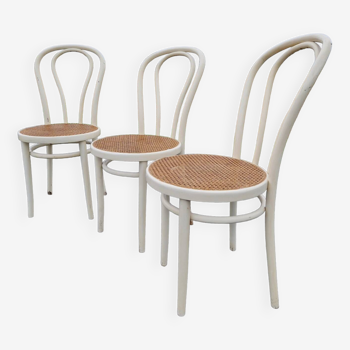 Set of 3 vintage bistro chairs