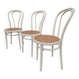 Set of 3 vintage bistro chairs