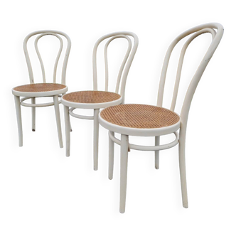 Lot de 3 chaises bistrot vintage