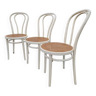 Lot de 3 chaises bistrot vintage