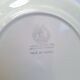Multicolored flower dinner plates from Moulin des Loups, St Amand and Badonville