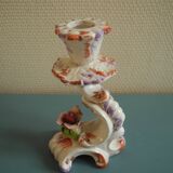 ceramic candlestick chandelier Italy vintage decor candleholder