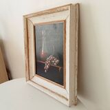 Still life table, oil on canvas, signed Pacetti