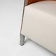 Maarten van Severen S88 easy chair in saddle leather and steel, Belgium 198