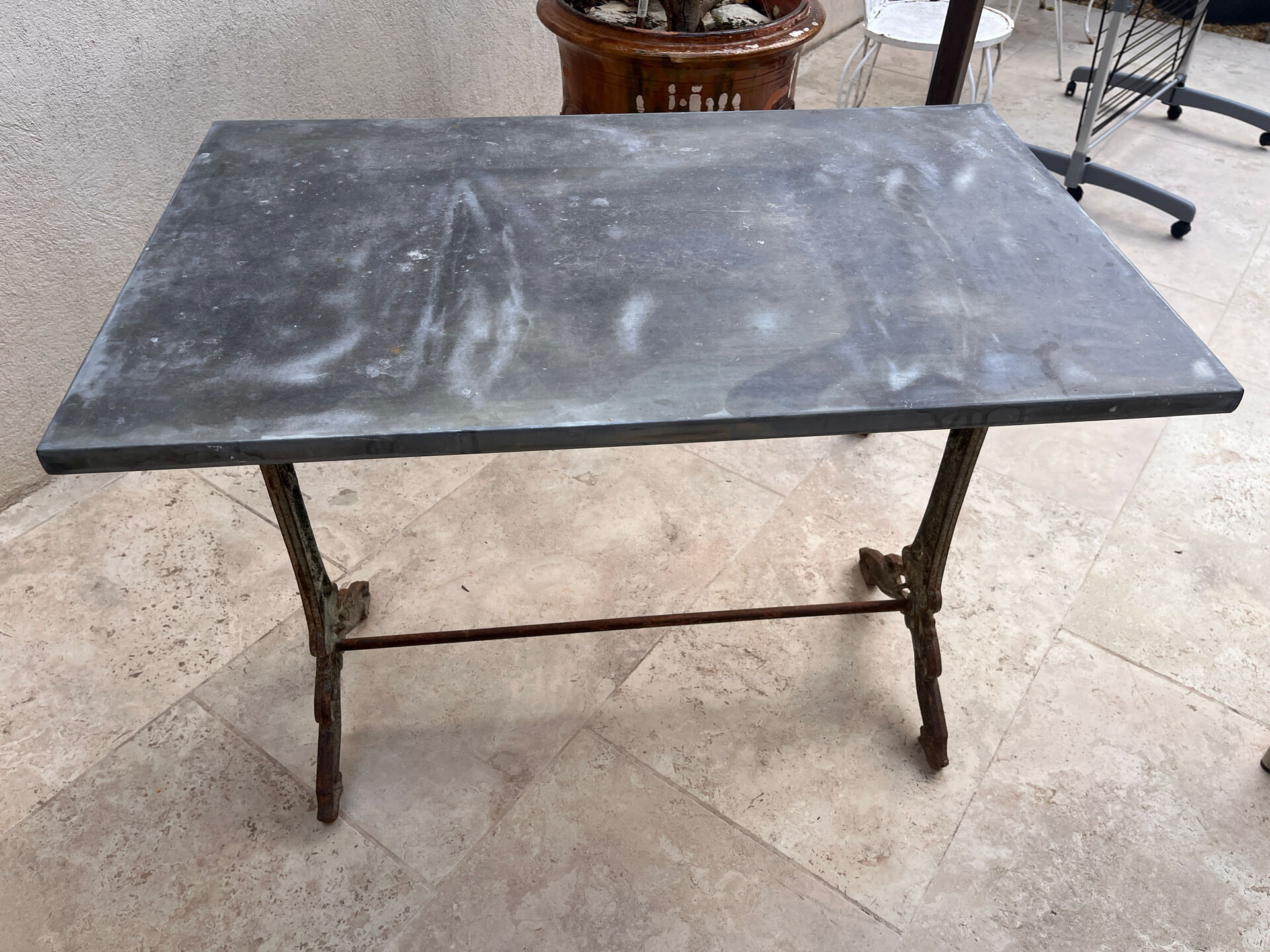 Table bistrot art nouveau 1900