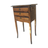 Bedside table with secret drawer