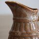 50cl glazed ceramic pitcher with beer barrel decoration