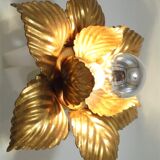 Masca golden flower wall lamp
