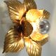 Masca golden flower wall lamp