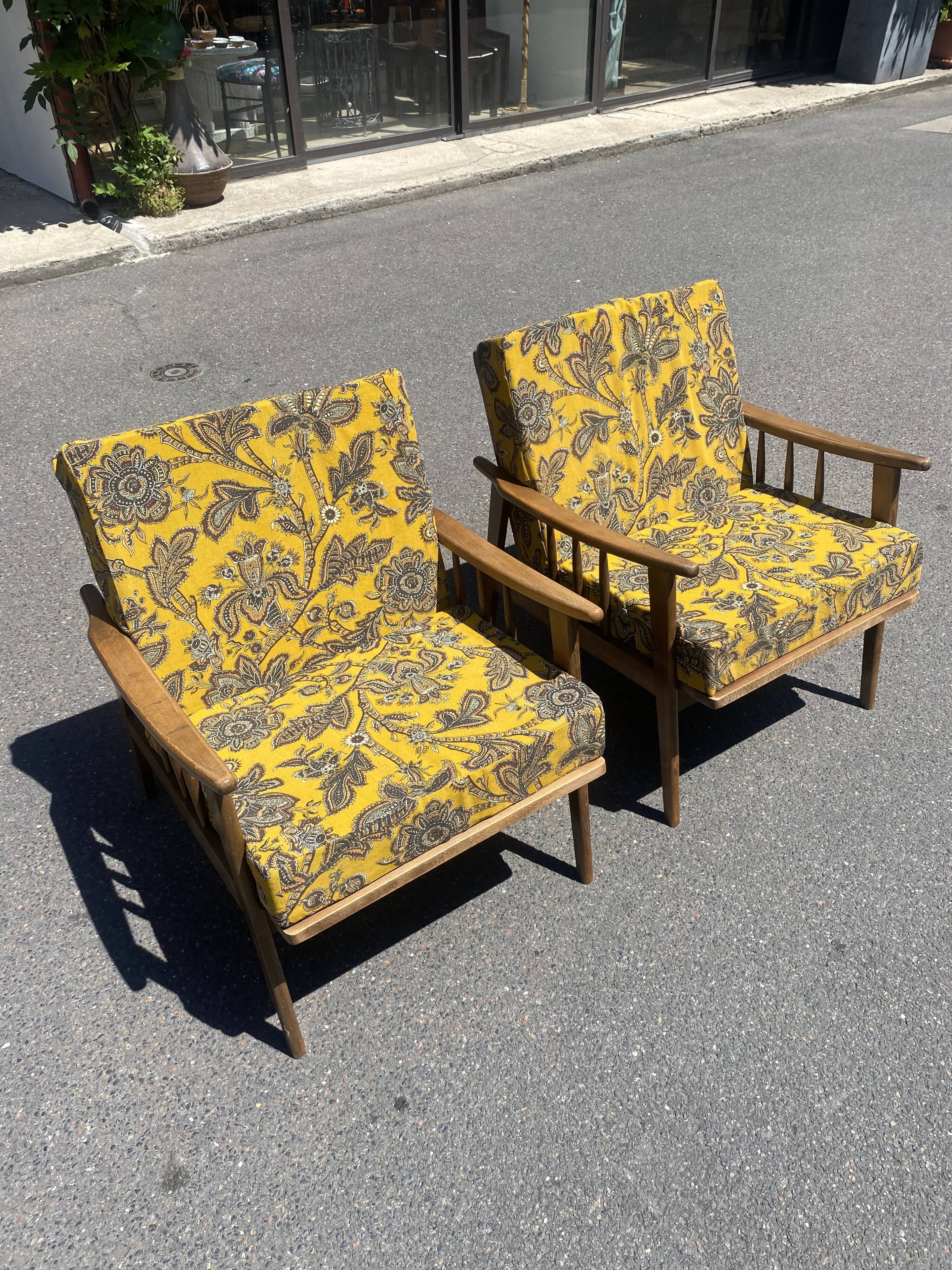 Pairs of armchairs