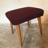 Vintage stool ottoman 1960