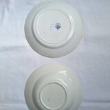 Shallow dish Badonviller and Creil and Montereau blue