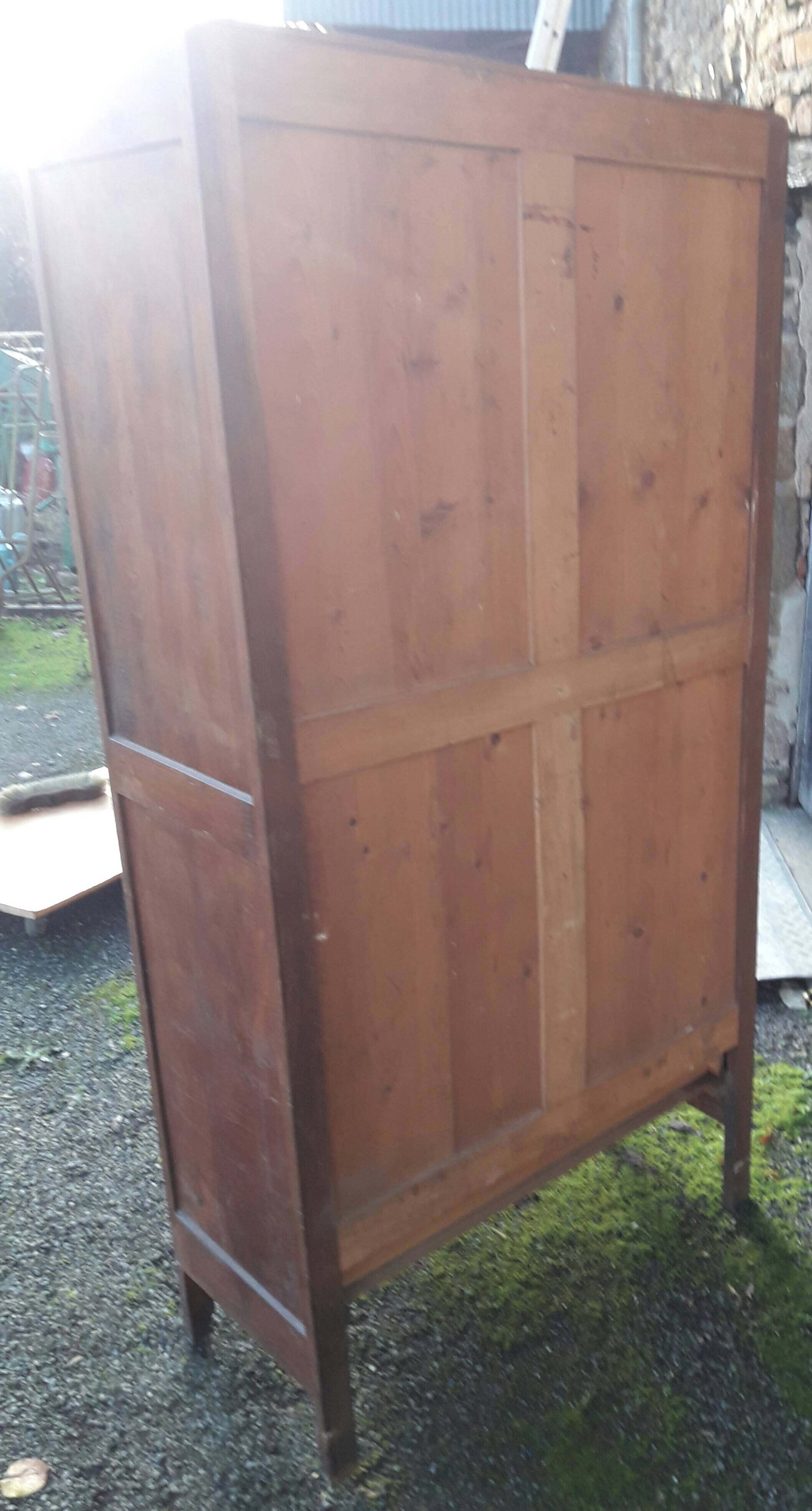 Vintage wardrobe mirror cabinet