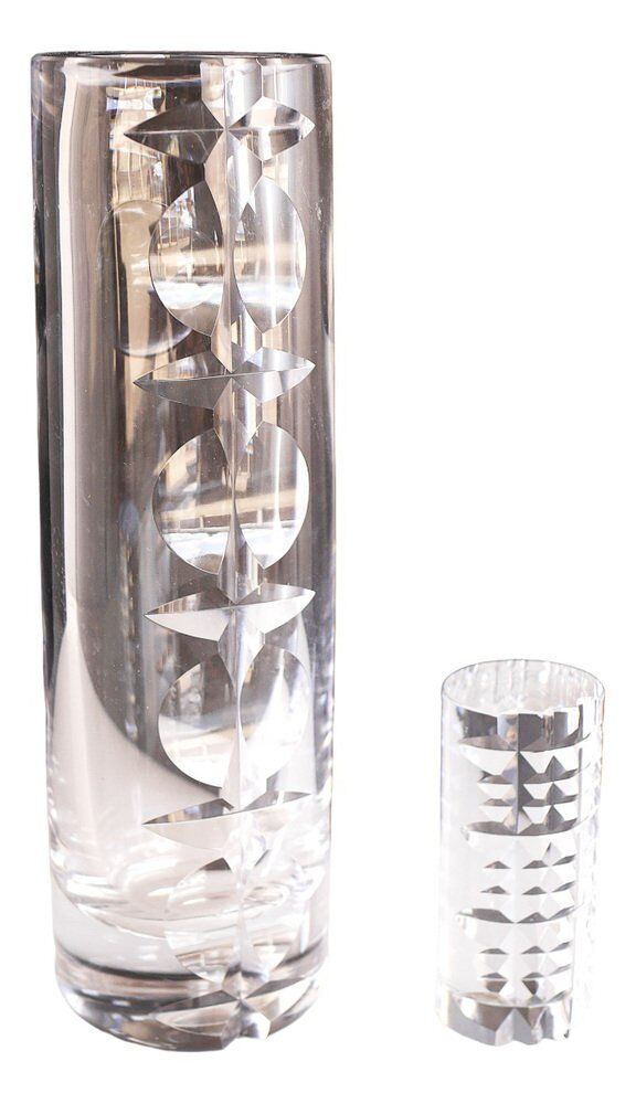 Vase by Mona Morales Schildt for Kosta, 1960s, set of 2