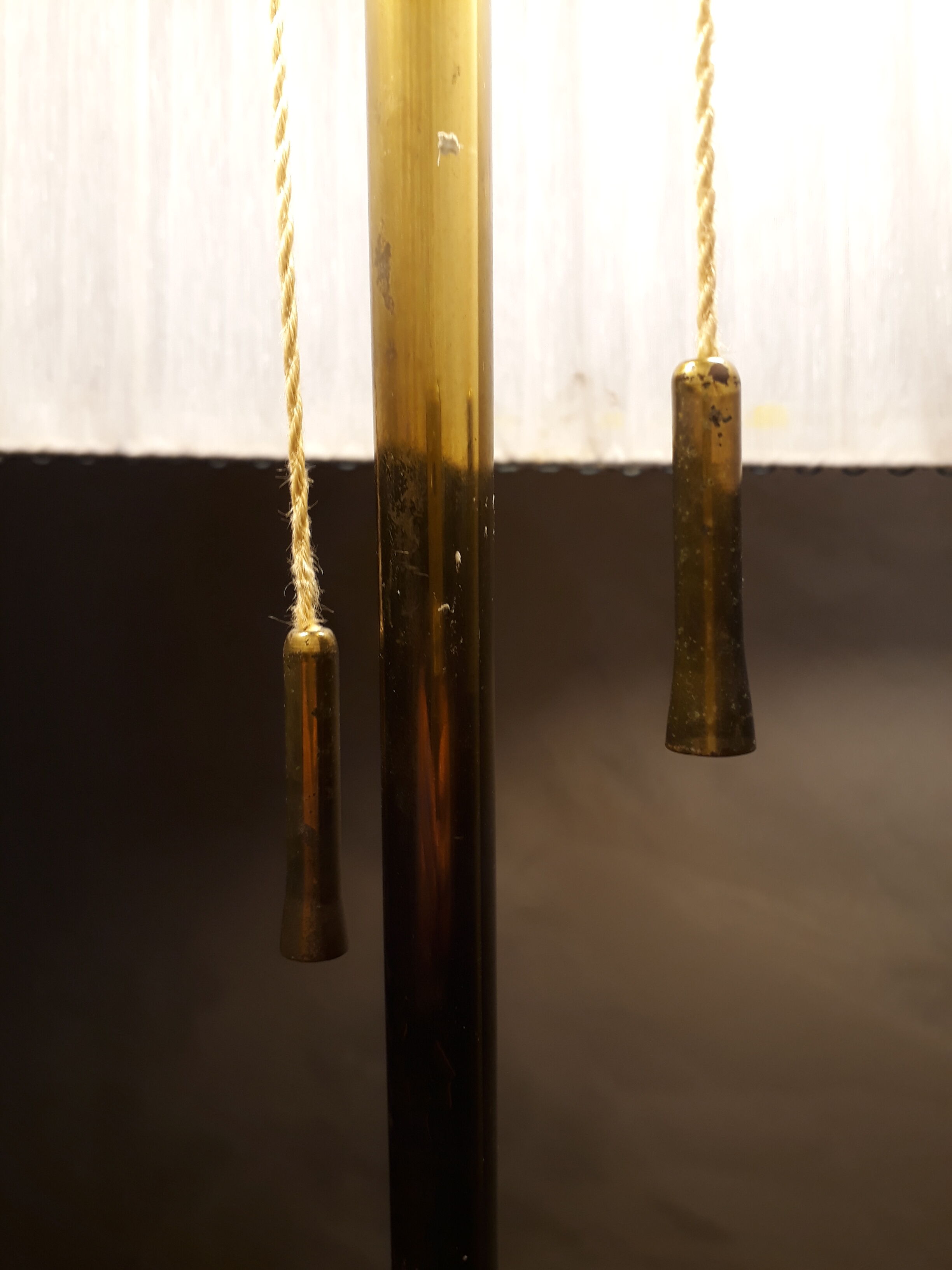 Floor lamp bronze 40/50s vintage