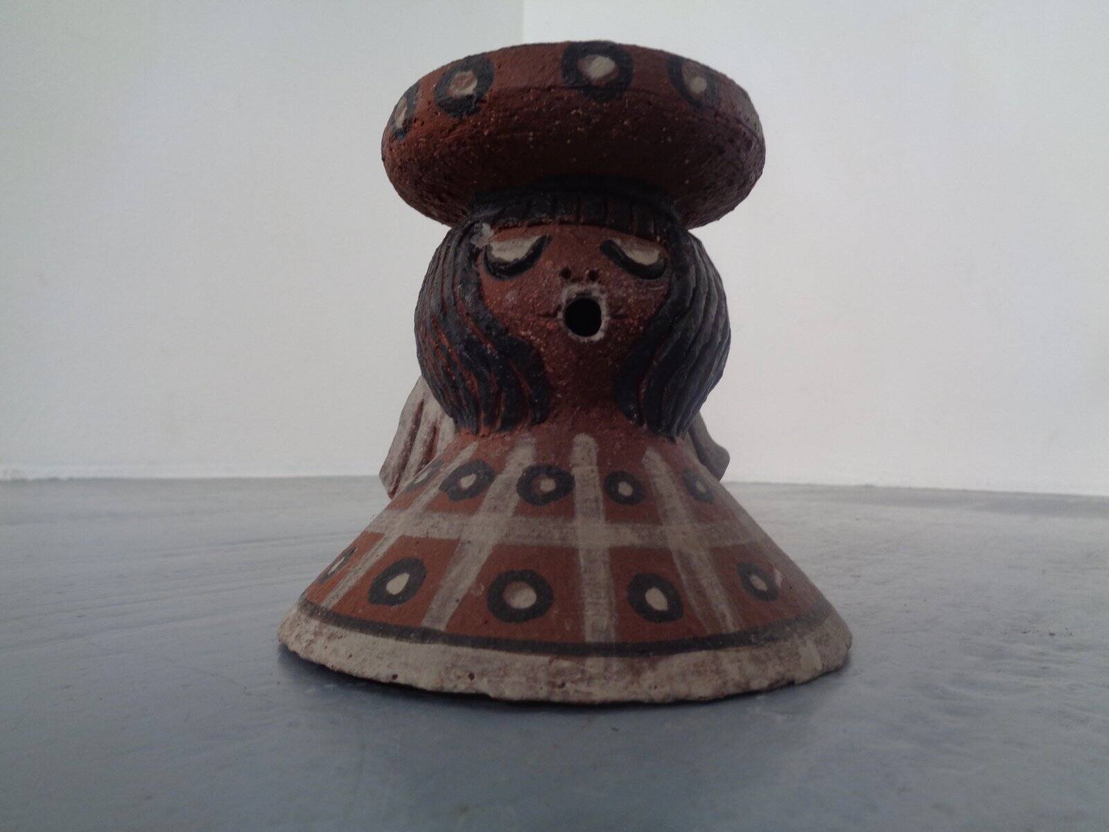 Mid-Century Ceramic Angel Candleholder by Gerhard Liebenthron, 1970s