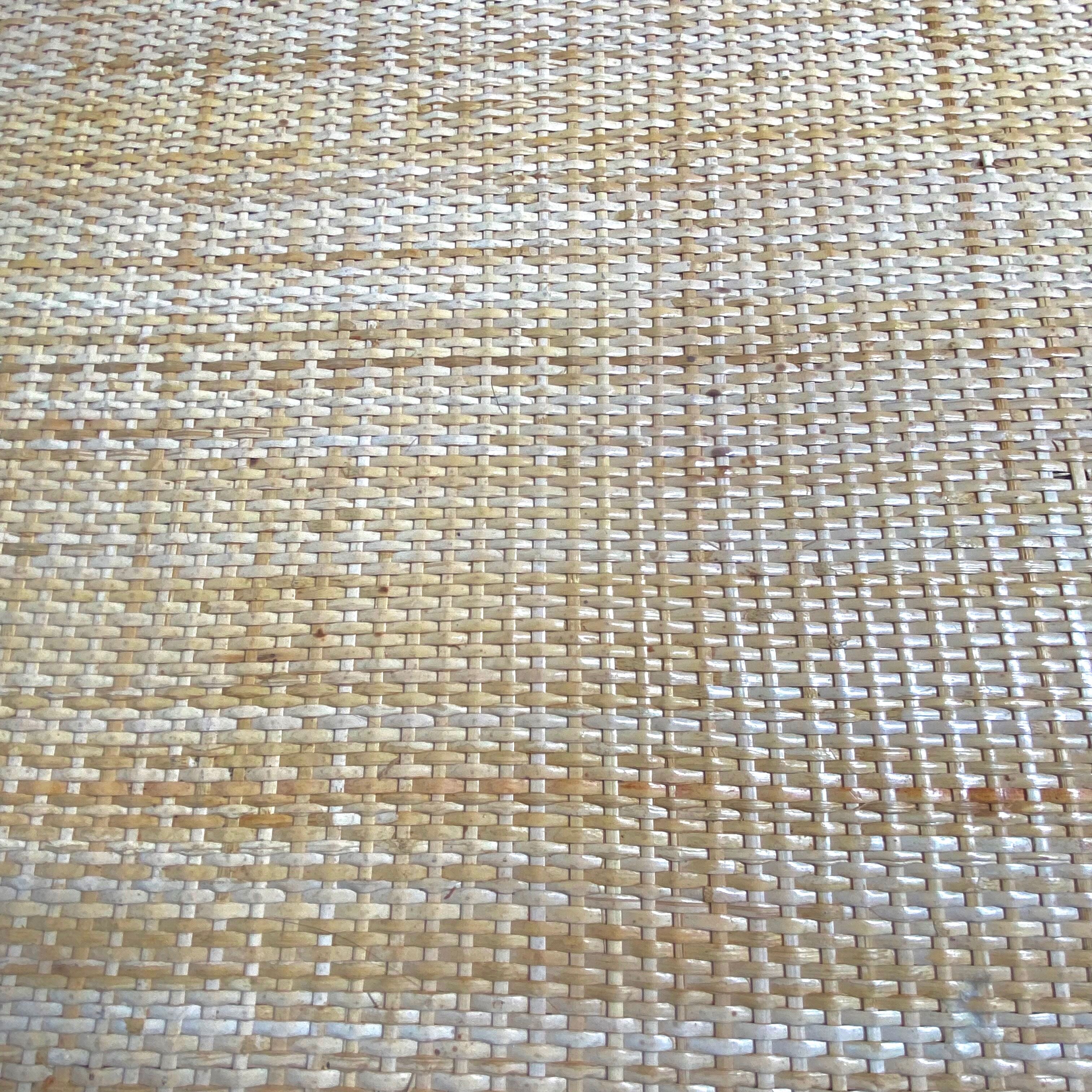 Chest of drawers in rattan and bamboo