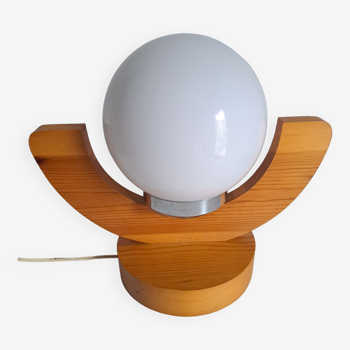 Lampe de chevet bois