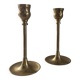 Pair of vintage brass candlesticks