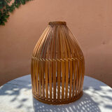 Handmade rattan lampshade