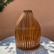 Abat-jour rotin fait à la main